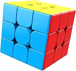 Cubo Mágico Profissional 3x3x3 Alta Velocidade. Giro Suave e Preciso. Ideal para Competição, Treino Cerebral, Raciocínio Lógico e Alívio do Estresse. Perfeito para Todas as Idades