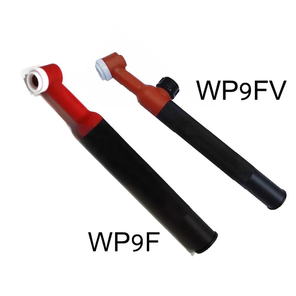Głowica palnika Tig Red WP9F WP9FV SR9F /9FV i czarny uchwyt spawalniczy(WP9)