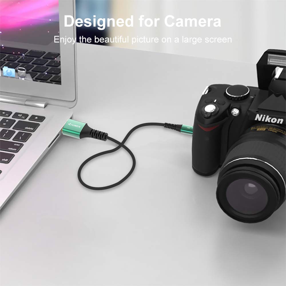 40% Off Discount DGHUMEN Micro HDMI to HDMI Cable Compatible for GoPro Hero 7 Black Hero 5 4 6, Sony A6000 A6300, Nikon B500, Raspberry Pi 4 and Other Action Camera/Cam - Supports 4K, 8K, 3D, HDR, ARC (3.3ft（1.0M）)
