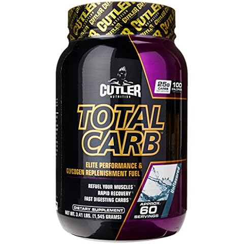 Cutler Nutrition Total Carb Elite Performance and Glycogen Replenishment Fuel Powder, Unflavored, 3.41 Pound Cover