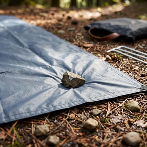 Tienda campaña lona suelo impermeable 2.4x2.4 protector picnic 6