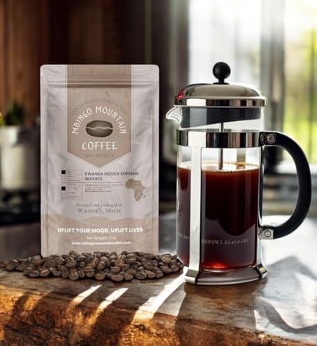 Rwanda Inzovu Supreme Washed Medium Roast Whole Beans 12 oz miniatura 7