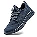 Produktbild FUJEAK Herren Walkingschuhe Turnschuhe Fitnessstudio Sportschuhe Sneaker Running Tennis Schuhe Freizeit Straßenlaufschuhe Fashion Leichtgewichts Atmungsaktiv Schlüpfen Schuhe Blau 45 EU