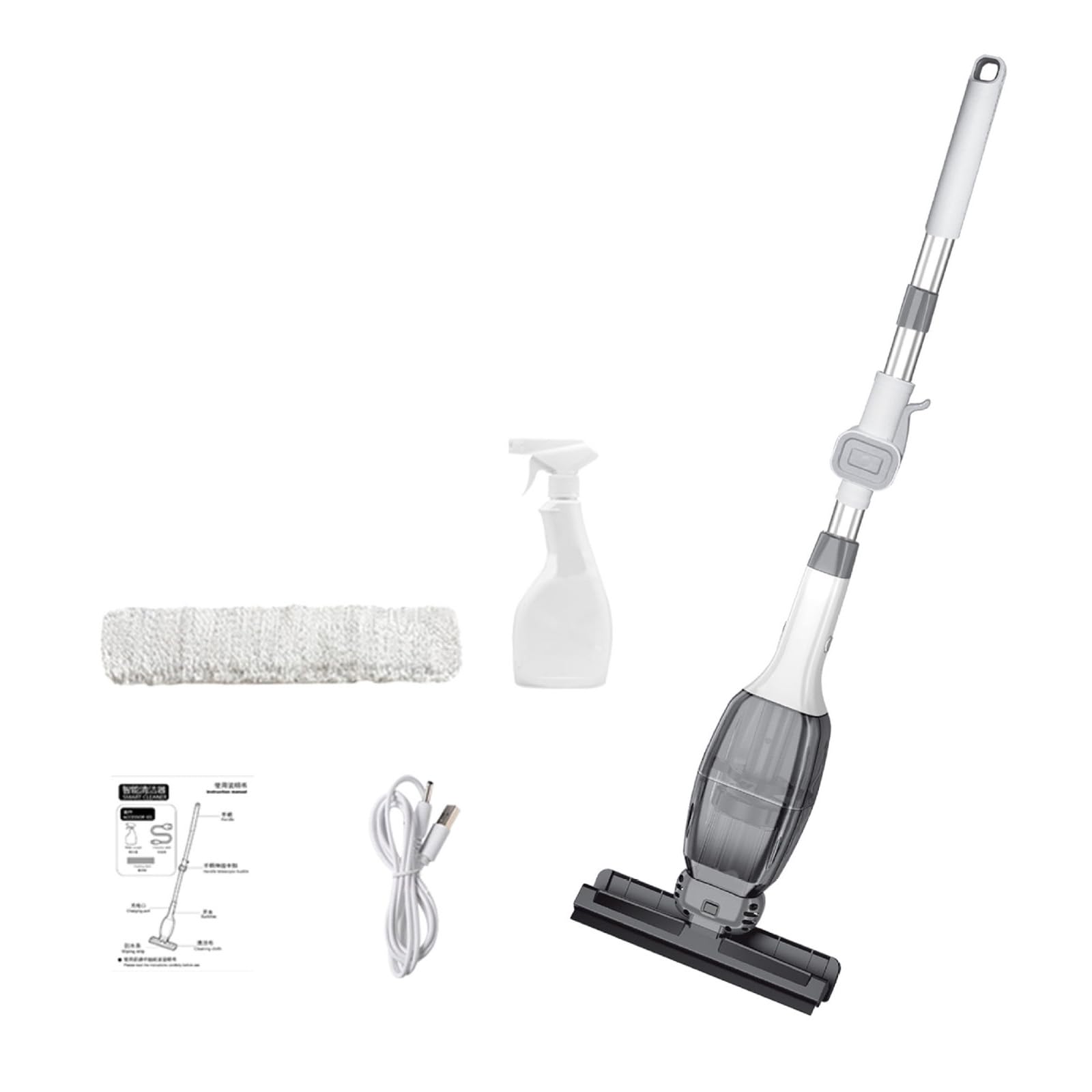 Uqezagpa A Uqezagp Multifuntional Window Vacuum Cleaners With Powerful Suction Home Window Cleaning Ppliance Perfect For Travel Portable Robot
