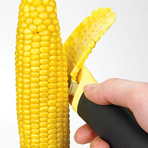 Good Grips Corn Peeler, Corn Stripper Knife, Kitchen Corn Cob Remover Serrated Vertical Blade Remover #TOP1