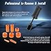 WAYCOJOY Fuel Injector Puller Removal Kit Injector Seal Installer Repair Tool, Compatible with Audi VW 1.4 1.6 1.8 2.0 2.7 3.0 3.2 3.6 V6 4.2 V8 FSI TSI