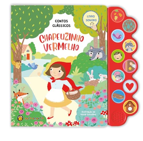Mundo de sons: chapeuzinho vermelho: LIVRO SONORO