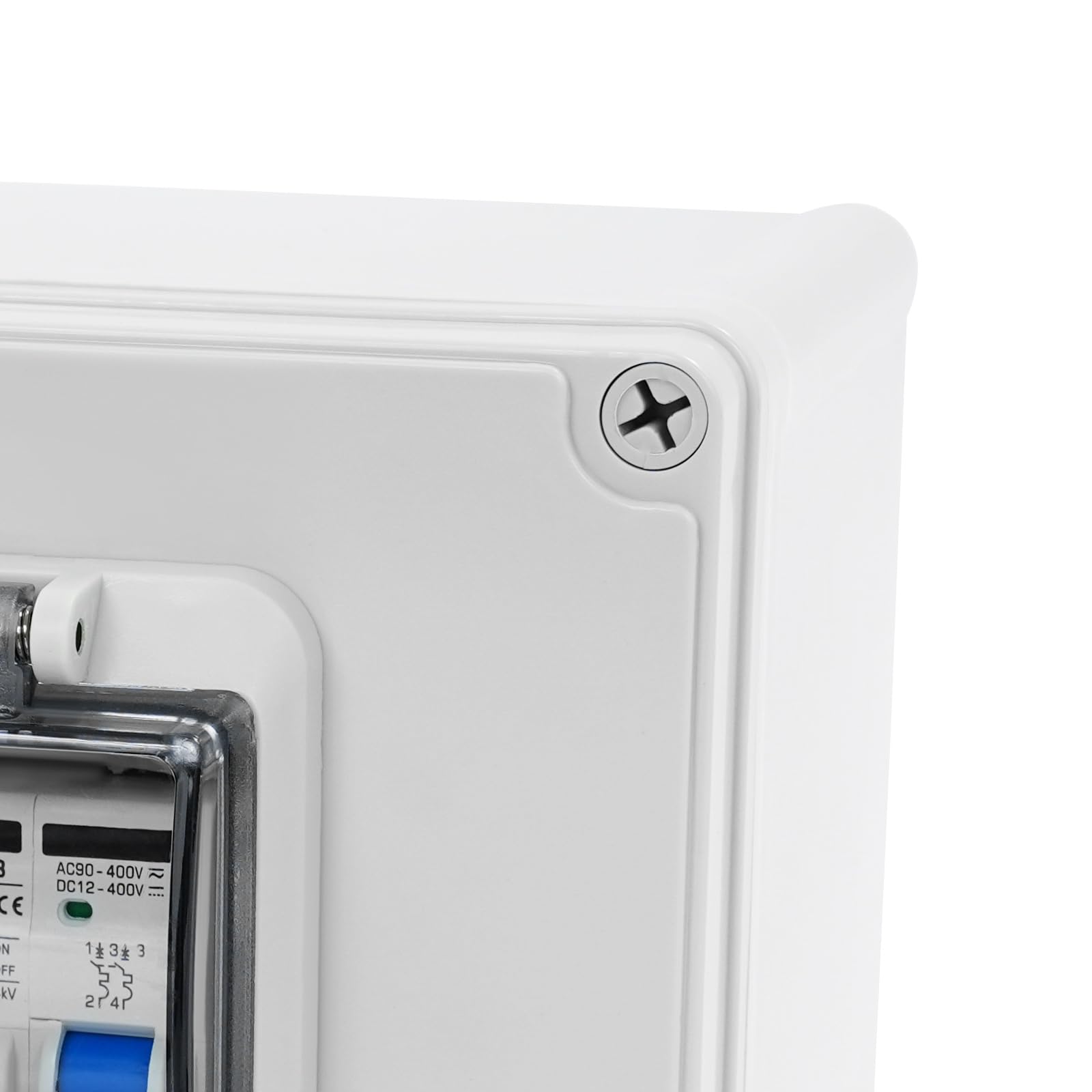 DC Trennschalter PV Anlage DC12V-DC400V 4 String 4 polig 30A IP67 Wasserdichtes Solar Leitungsschutzschalter Sicherungsautomat FüR Solar-PV-System