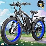 6000W Peak Dual Motor Ebike for Adults - 52V 34Ah Fast Electric Bike for Men Women 45...