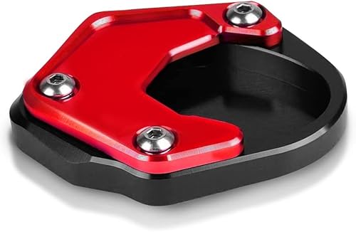 Miniatura 6 de SCUUBE for Kawasaki Ninja 400 Z400 2018-2020 for VERSYS 650 Motorcycle Foot Side Stand Pad Plate Foot Stand Extension Pad CNC Support Plate Enlarger