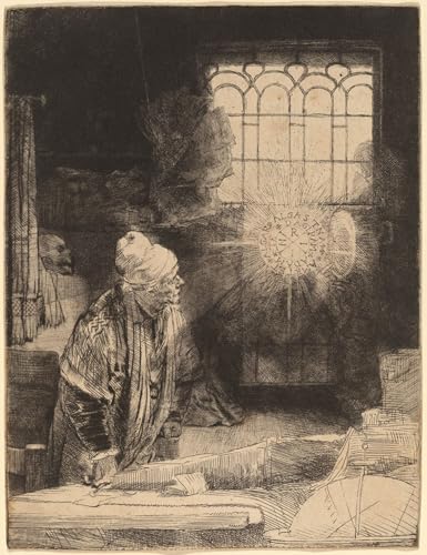 Tableaux Graffiti Art Mural Faust de Rembrandt pour salon moderne