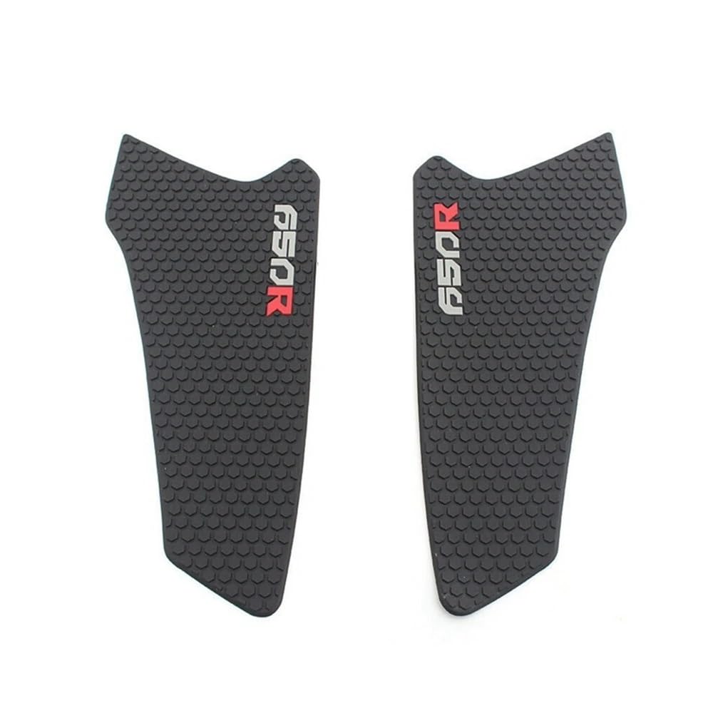 Protège-réservoir CBR650R CB650R 2019-2022 en caoutchouc noir