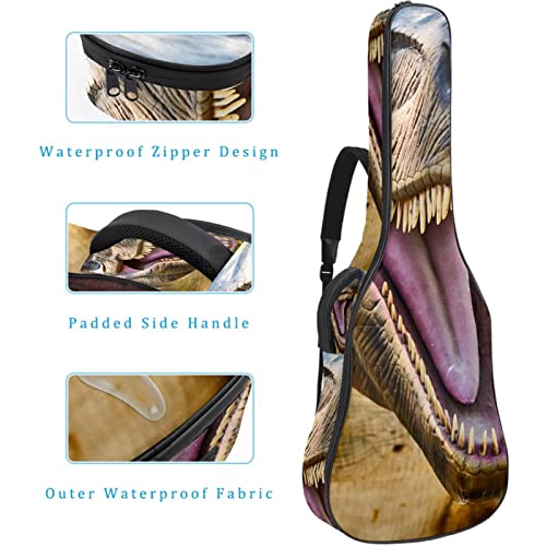 Housse étanche pour guitare acoustique avec double bandoulière et poche Motif mariage, Multicolore 02, 42.9×16.9×4.7 in… - Les Beatles, Paul McCartney, John Lennon, RIngo Starr, George Harrison Housse étanche pour guitare acoustique avec double bandoulière et poche Motif mariage, Multicolore 02, 42.9x16.9x4.7 in… – Image 5