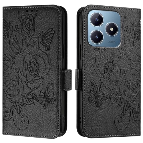 Coque Oppo Realme C61 housse portefeuille mince rabat antichoc