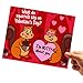 JOYIN 36 Pack Valentines Day Cards Scratch-Off Valentine Jokes Cards for Kids, Valentine's Greeting Cards, Valentine Classroom Exchange Party Favors