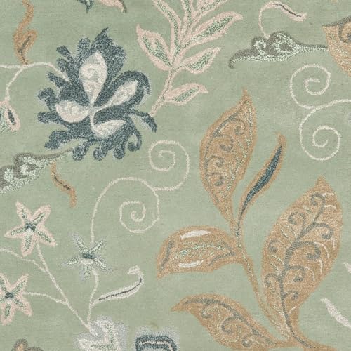 Image of Hand Tufted Premium Rug Premium Wool Carpet for Living Room Bedroom and Hall Size 9x12 Feet Color Multi