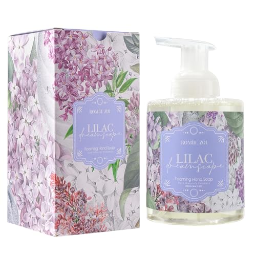 Image of ROMIIE ZOI Foaming Hand Soap, Lilac, 500ml / 16.8fl.oz | With Gift Box, Gentle cleansing, nourishes skin without drying