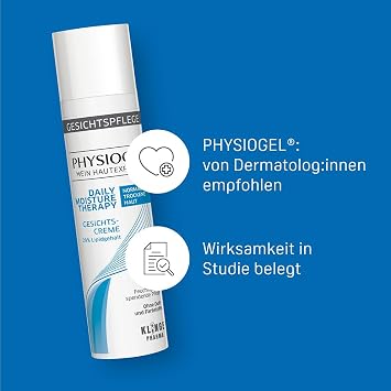 PHYSIOGEL Daily Moisture Therapy Gesichtscreme – Feuchtigkeitscreme für normale bis trockene Haut. Langanhaltende Hydration für glatte & gesünder aussehende Haut