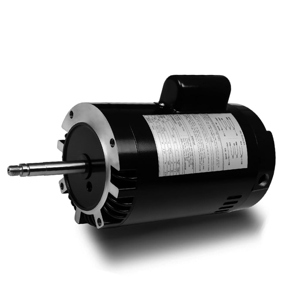 B625 Swimming Pool Cleaner Booster Pump Motor, 3/4HP, 3450 RPM, Compatible with Century/A.O. Smith B625, Compatible with Polaris PB4-60 Vac-Sweep, Arneson Pool Sweep, Letro Jet Vac Cleaners
