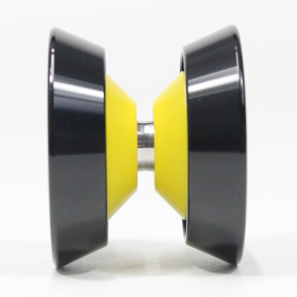 Almighty Yo-Yo - Finger Spinning YoYo (Black Yellow)