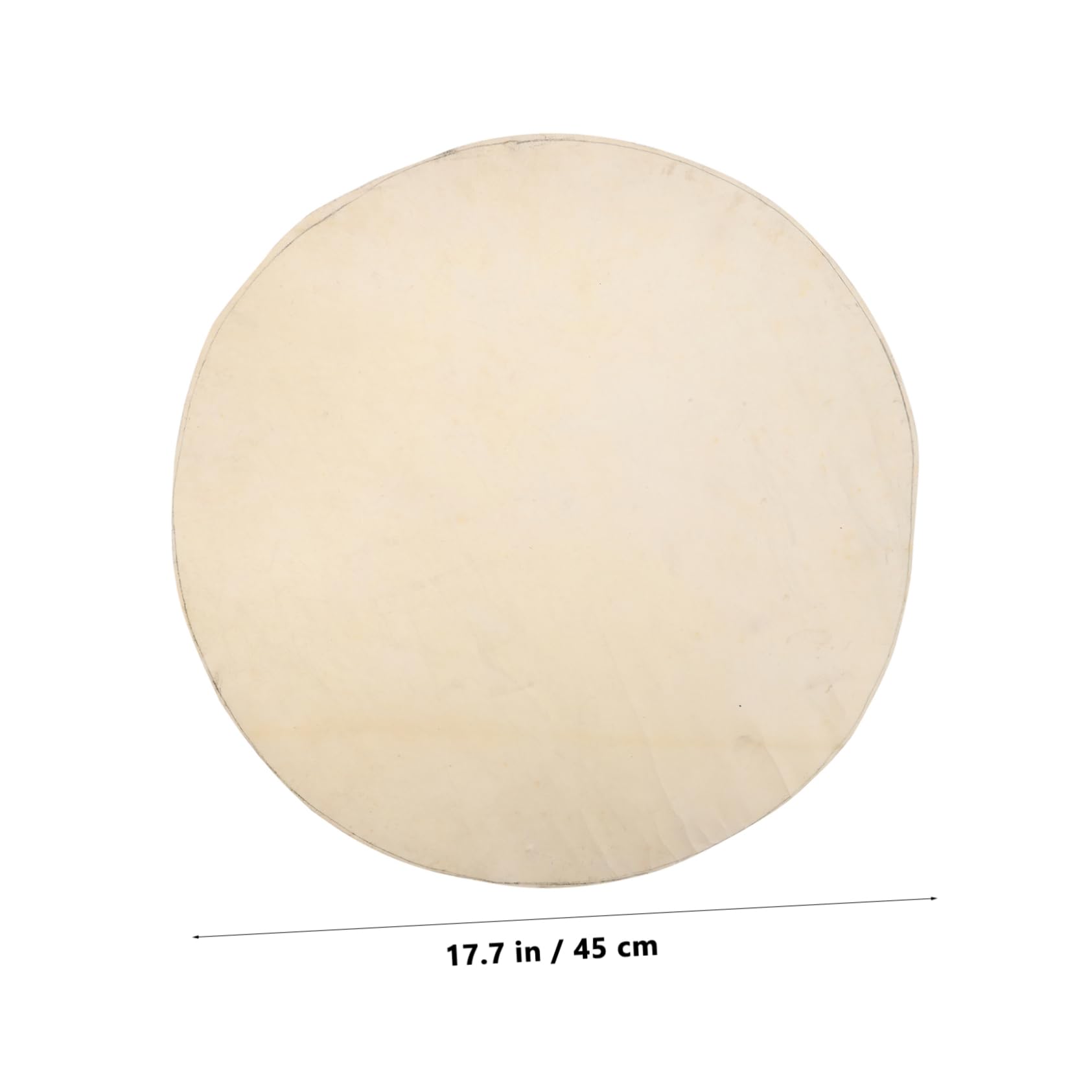 BESTonZON Goat Leather Drumheads Replacement Parts for Djembe Conga Dejembe Snare Drums Authentic Sound