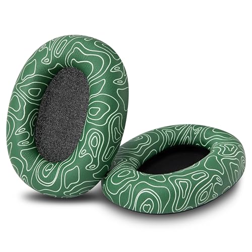 Image of WC PadZ XM6 - Premium Replacement Earpads Compatible with Sony WH-1000XM6 Headphones by Wicked Cushions | Enhanced Comfort, Durable PU Leather & Sound Isolation | Emerald Tide