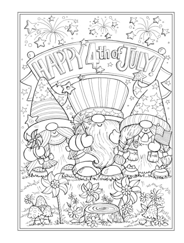 Creative Haven Gnome for the Holidays Coloring Book (Adult Coloring Books: Holidays & Celebrations) - Image 6