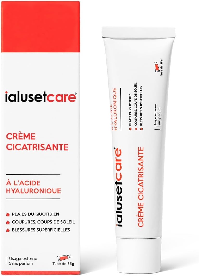IBSA Pharma ialusetcare® Crème cicatrisante : avis et test sur l’acide hyaluronique pour accélérer la cicatrisation des plaies superficielles et irritations – 25g. IBSA Pharma ialusetcare® Crème cicatrisante : avis et test sur l’acide hyaluronique pour accélérer la cicatrisation des plaies superficielles et irritations – 25g.
