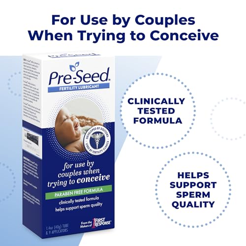 PreSeed Fertility Lubricant, For Use by Couples Trying to Conceive