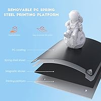 Vista 14 de Creality Ender 3 S1 Pro 2024 con velocidad de impresión de 7.874 in/s, extrusora directa Sprite CR Touch nivelación automática 572.0 °F impresión