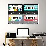 CuteDecals Personalized Retro Audio Cassette Tapes...
