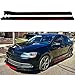 JMTBNO Universal 2M/78.7inch Car Side Skirt Extension Splitter fit, Side Skirts Rocker Panels Side Trim Spoiler Extension Lip Bottom Line, Side Skirt Rocker Panel Lip Splitter Diffuser