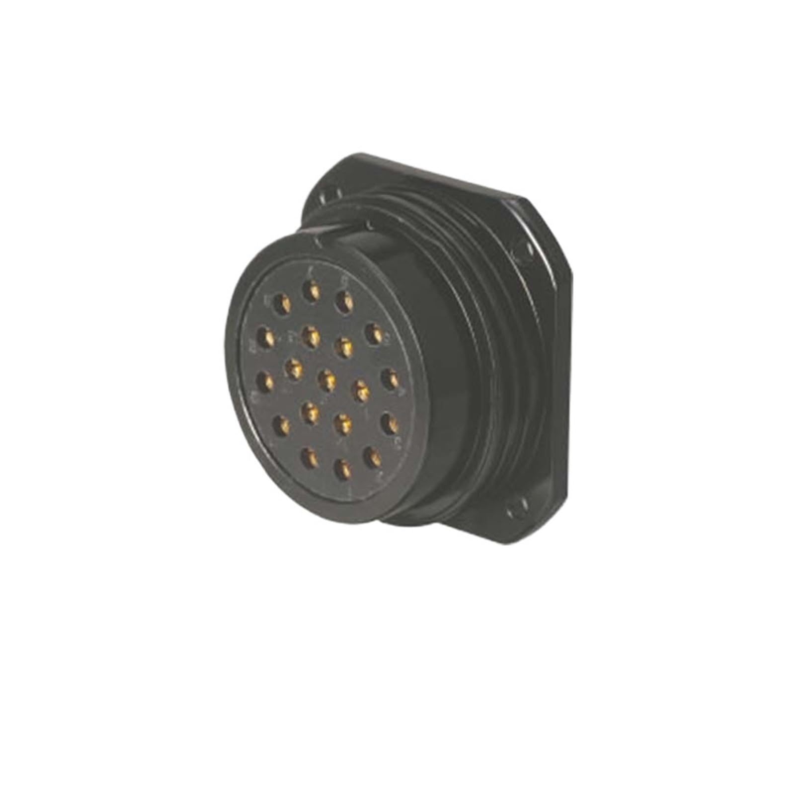 Wasserdichter 19-adriger industrieller Metall-Luftfahrt-Stecker und Buchsen-Anschluss, Bühnenbeleuchtung, Durchgangsschrank, Silikonbox for Andocken(19 core concealed socket GPMZ19)