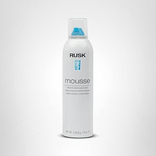 Miniatura 4 de RUSK Designer Collection Mousse - Mousse Máximo volumen y control, mousse para peinar firme, 8.8 onzas