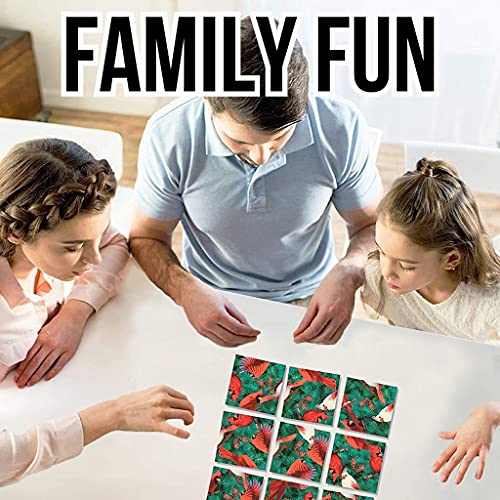 B. Dazzle - Cardinals 9 Piece Scramble Square Puzzle - Challenging Brain Teaser For Children & Adults-Boosts Cognitive Function & Problem Solving #TOP3
