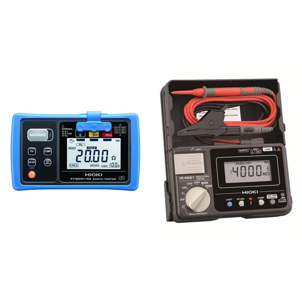 Amazon | HIOKI(日置電機) FT6031-50 接地抵抗計 防水タイプ Bluetooth  