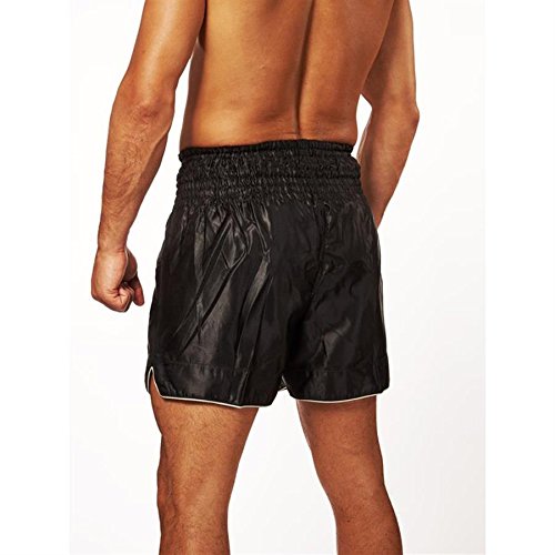 LEONE 1947, Basic Kick-thai Shorts, Unisex Adult, Black, M, AB766, view 5
