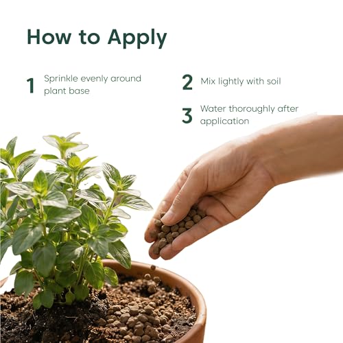Image of Kyari Potash Boost Organic Fertilizer for Flowering & Fruiting Plants - Natural Plant Food for Hibiscus, Rose, Tomato, Citrus - Home Garden Bloom Booster - 100% Natural for Plant Parents