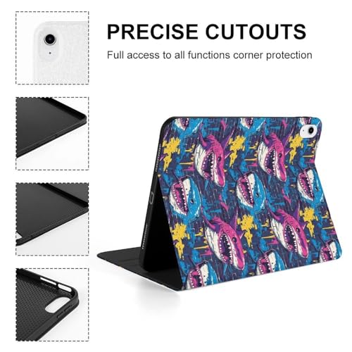Housse de tablette fine compatible iPad 10e génération clapet de protection antichoc - 4
