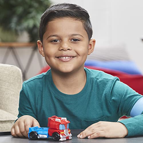 Transformers Playskool Heroes Rescue Bots Academy Team Optimus Prime, 4.5-Inch Action Figure, Kids Converting Robot Toy, Ages 3+ (Amazon Exclusive) - image 7