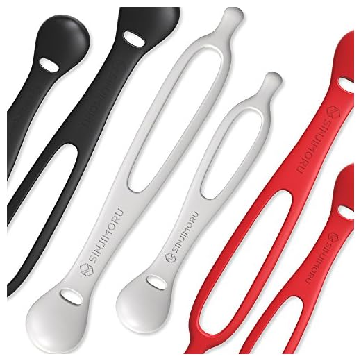 Sinjimoru Kabelbinder, Silikon Kabelclips, Kabel Organisation, Wiederverwendbare Kabelhalter für Fernsehkabel, Antennenkabel, PC Kabel Etc. Ghost Cable Tie XL & XXL, Schwarz, Weiß, Rot, 6er-Pack.