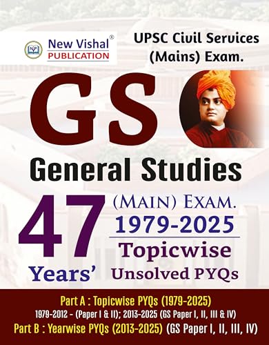 UPSC Mains General Studies GS Topicwise & Yearwise PYQs (1979-202...