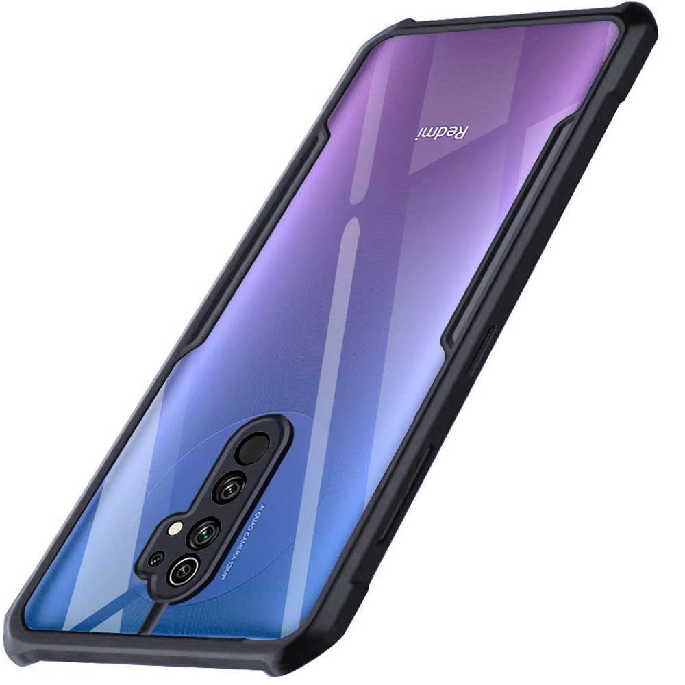 TheGiftKart Crystal Clear Back Cover Case for Redmi 9 Prime/Poco M2 | 360 Degree Protection | Shock Proof Design | Transparent Back Cover Case for Redmi 9 Prime/Poco M2 (PC, TPU | Black Bumper) (B0B5ZFXYCD) Amazon Price History, Amazon Price Tracker