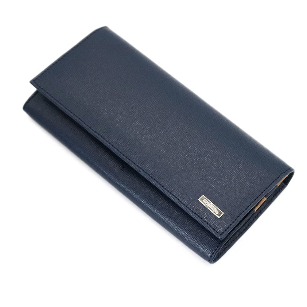 【新品・未使用】Orobianco オロビアンコ レザー 二つ折り財布ネイビー Orobianco オロビアンコ 財布 二つ折り メンズ 本革 BI-FOLD