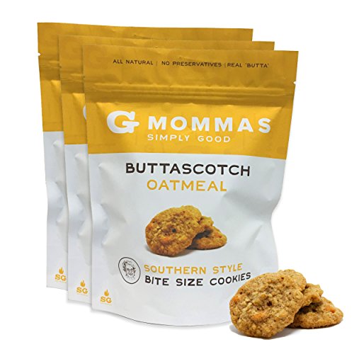 Oatmeal Cookies with Butterscotch - G Mommas Homemade Oatmeal and Butterscotch Cookies - 3 Pack