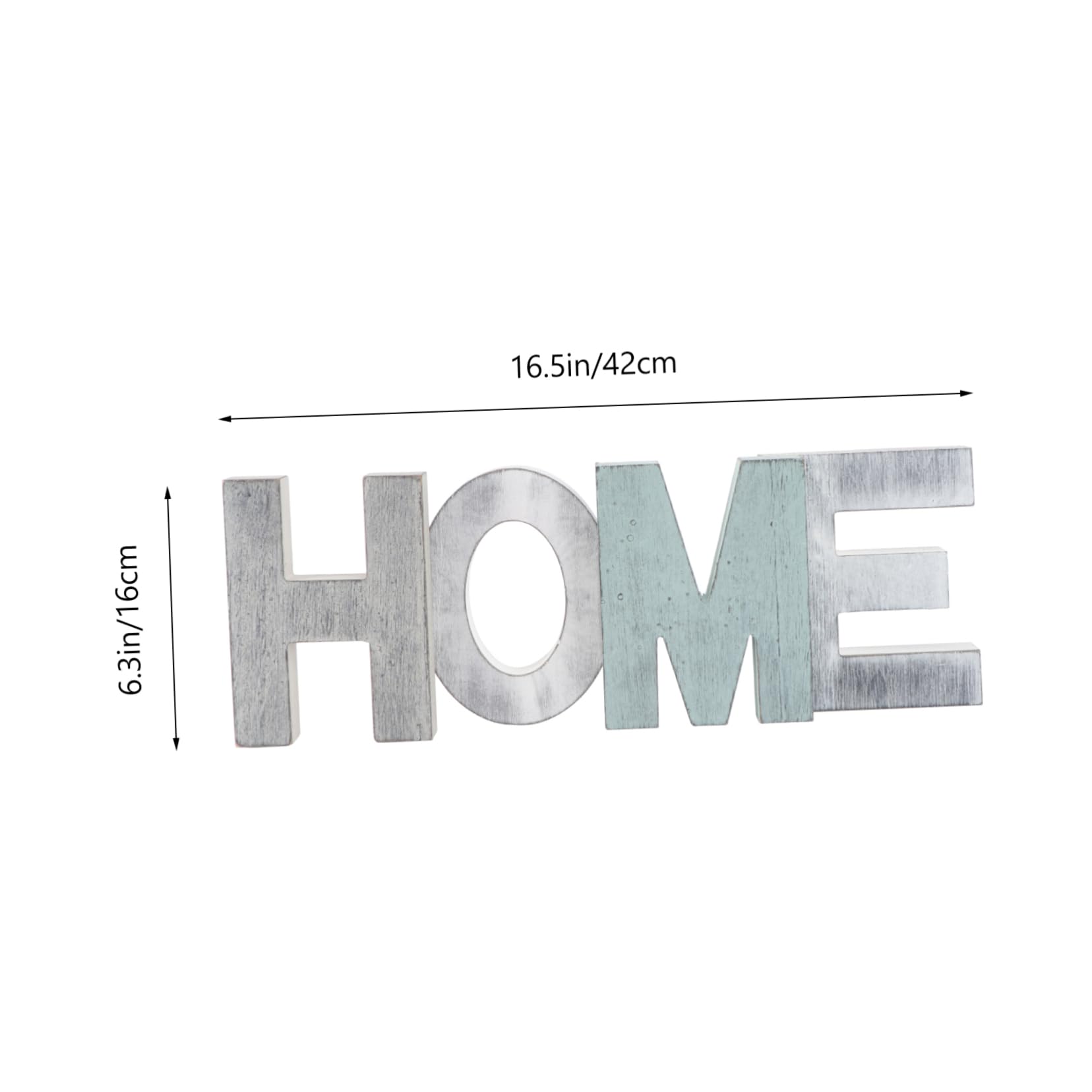 Ciieeo Home Office Decor 'home' Wooden Wall Letters Timeless Stylish Decorative Craft for Your Space