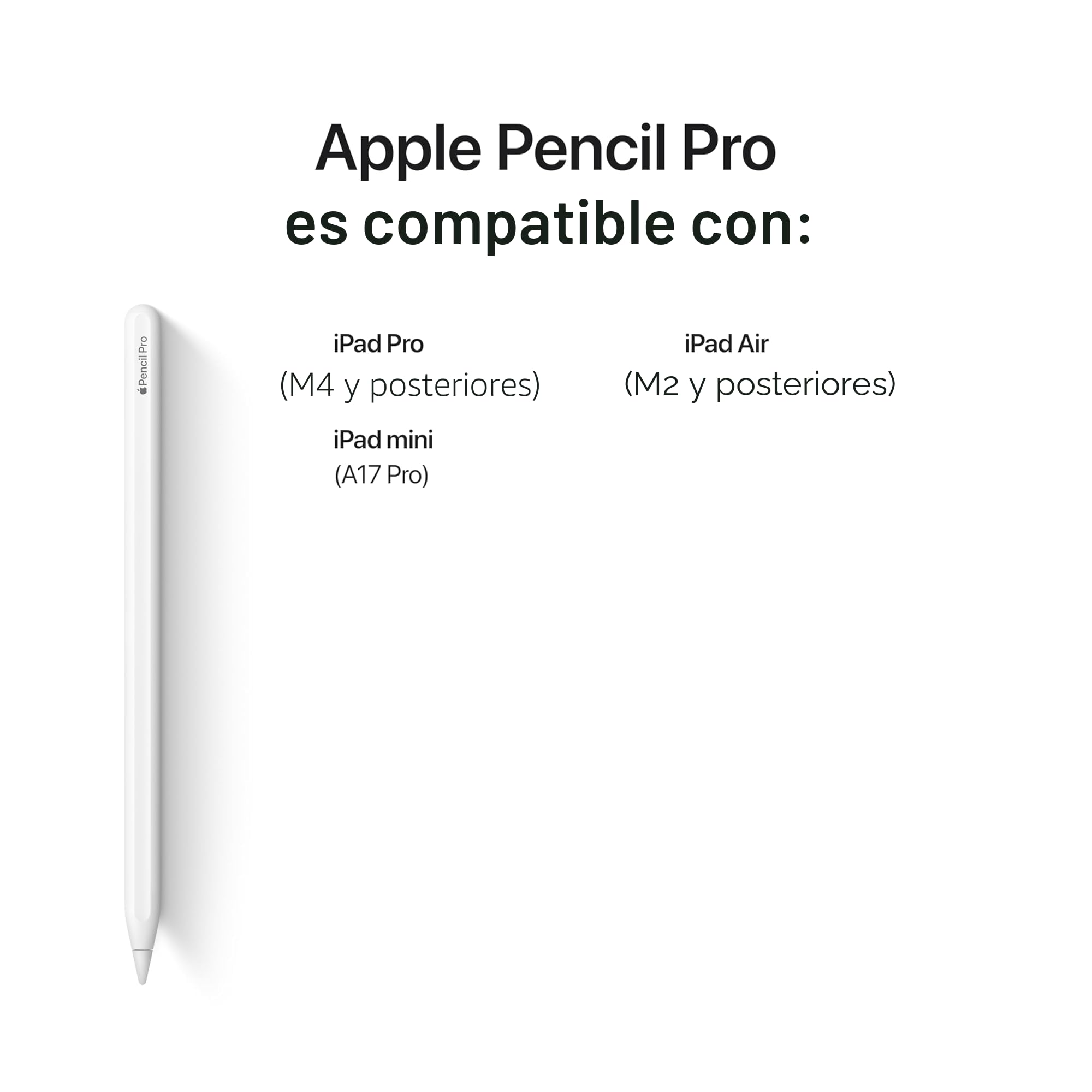 Amazon.com: Apple Pencil Pro - Precisión perfecta de píxeles