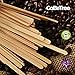 1000 paletinas de café de Madera. Palitos de café Desechables, Palitos removedores...