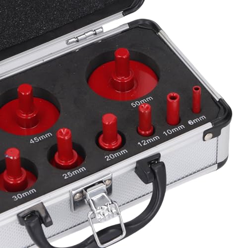 Set de brocas para taladro con 10 piezas de sierra hueca miniatura 2