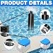 Wasserpumpe für Makita 18V Akku, 100W 20V Tauchpumpe, 635 GPH Kabellose Saugpumpe Absaugpumpe für Poolpumpen, Gartenbewässerung, Autowäsche, Pfütze, Camping(ohne Akku)